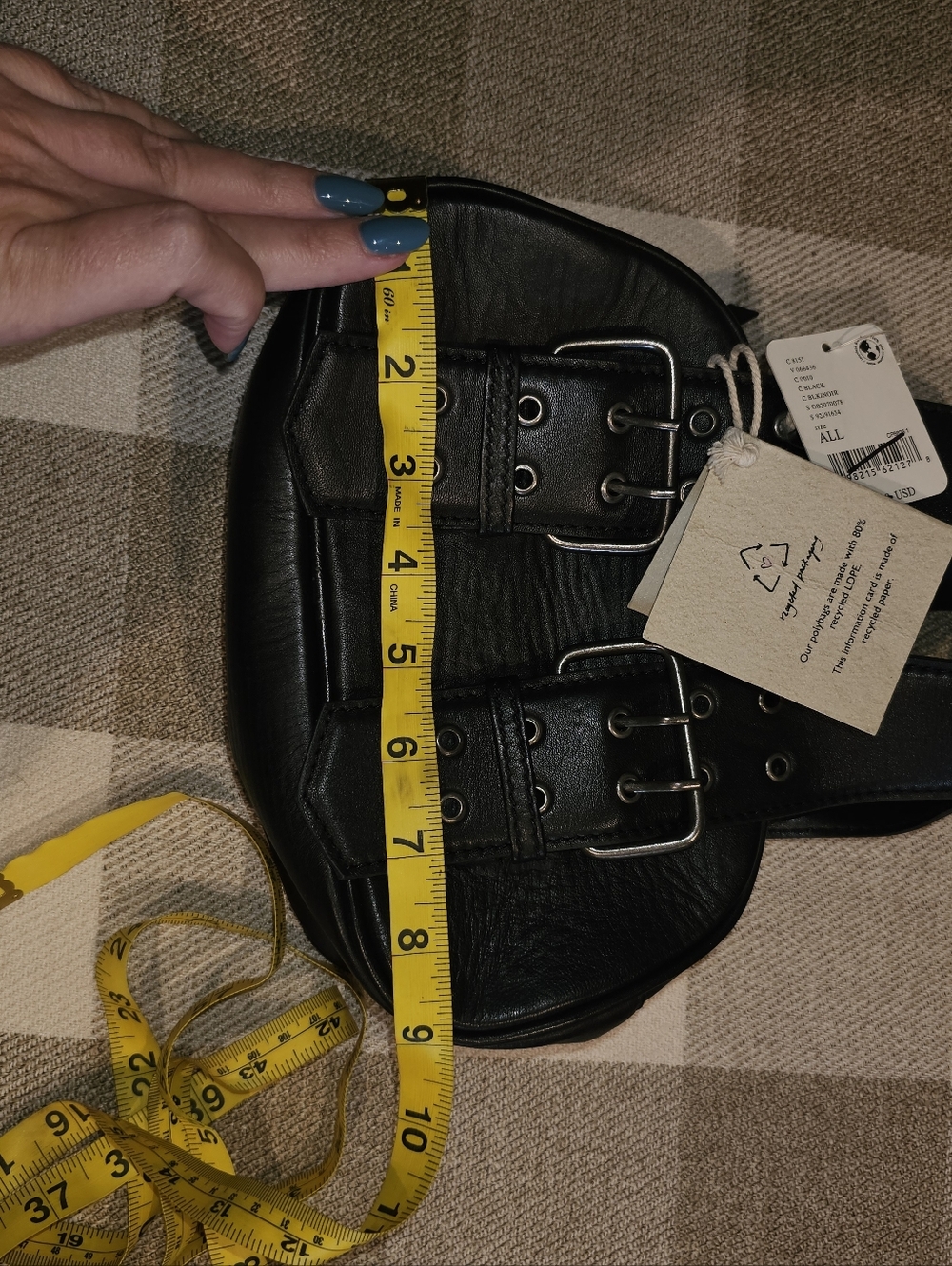 Nwt Free People Say Yes Bag in Black - Picture 13 of 15